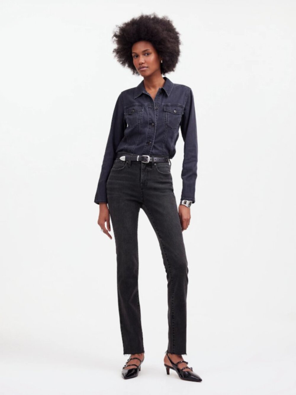 Madewell Mid-rise Stovepipe Jeans in Armand Wash